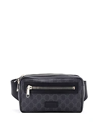 Pre-Owned Gucci Small Soft Zip Belt Bag Gg Coated Canvas