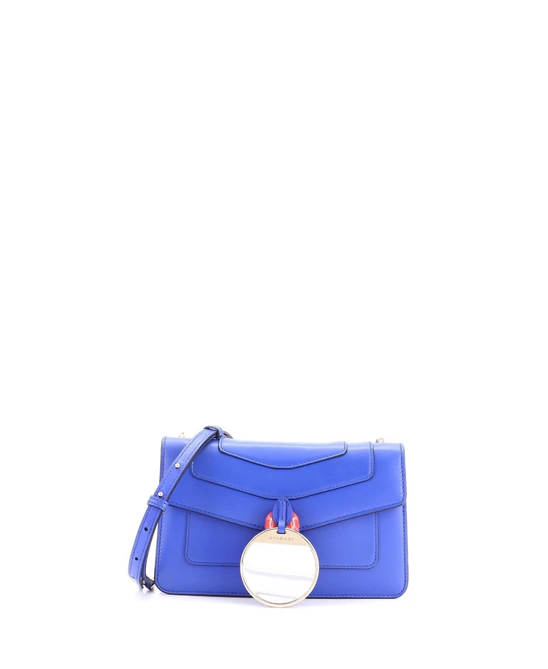 Pre-Owned Bvlgari Small Serpenti Forever Shoulder Bag Leather