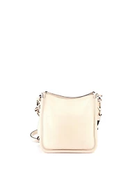 Pre-Owned Prada Mini Logo Strap Crossbody Bag Vitello Daino
