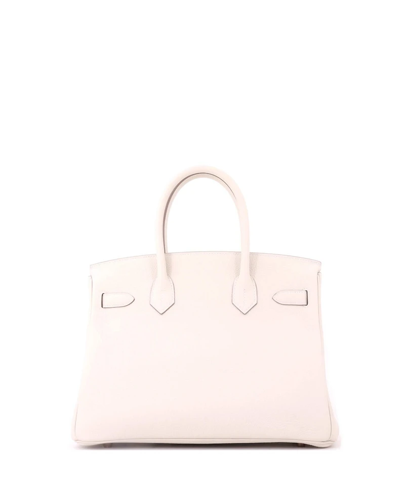 Pre-Owned Hermes Birkin 30 Handbag Light Togo with Gold Hardware