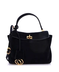 Pre-Owned Balenciaga Mini Rodeo Shoulder Bag Suede