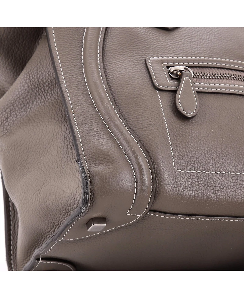 Pre-Owned Celine Mini Luggage Bag Grainy Leather