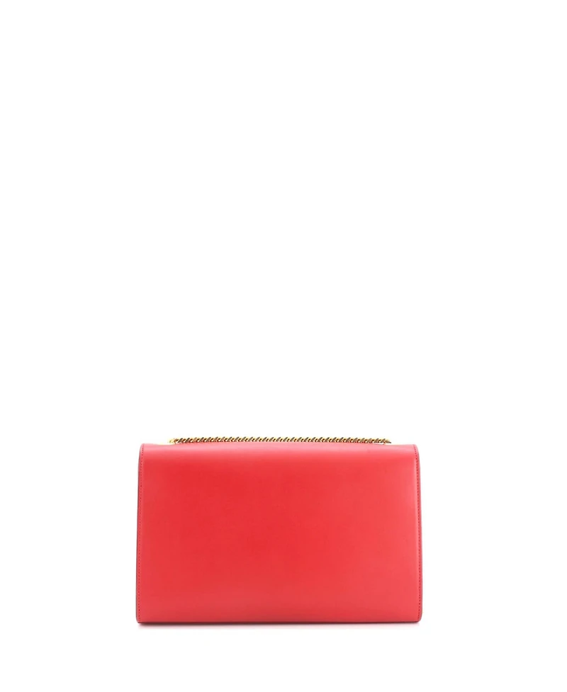 Pre-Owned Saint Laurent Medium Classic Monogram Tassel Crossbody Bag Leather