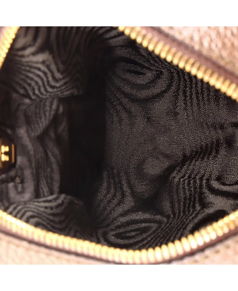 Pre-Owned Balenciaga Mini x Gucci The Hacker Project Zip Messenger Bag Bb Coated Canvas
