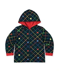 Florence Eiseman Baby Girl (12M-24M) Reversible Jacket With Hearts, Flowers, Bows