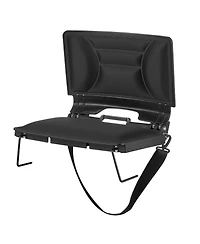 Hongge Lightweight Padded Folding Bleacher Seat with Shoulder Strap