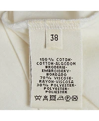 Pre-Owned HERMES Women's Embroidered Jersey T-Shirt