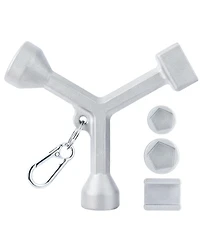 Xdovet Meter Curb Box Key Wrench Pentagon Nut Valve Tool
