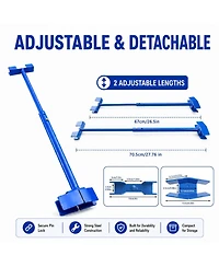 Xdovet Ball Valve Wrench Adjustable Shut-off Water Key Heavy Duty Steel