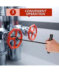 Xdovet T-Handle Water Meter Shut Off Valve Wrench