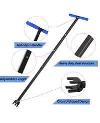 Xdovet Water Meter Key Adjustable Shut Off Tool 4 Way Valve