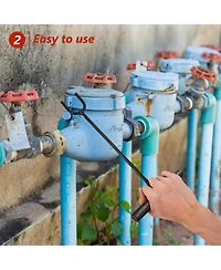 Xdovet Water Meter Key Shut Off Tool Valve Wrench Spigot Operation