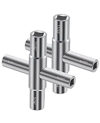 Xdovet 4 Way Sillcock Key Set 2pieces