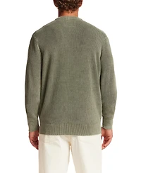 Weatherproof Vintage Men's Rib Knit Stonewash Sweater