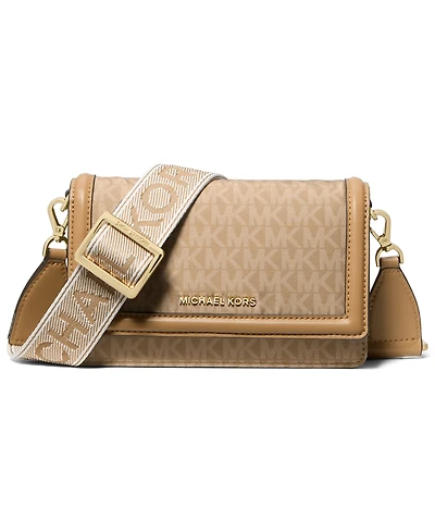 Michael Michael Kors Jet Set Mini Phone Web Strap Crossbody Bag