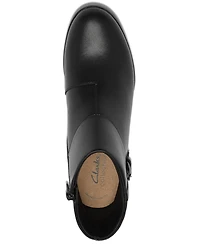 Clarks Women's Emily Block Heel Booties