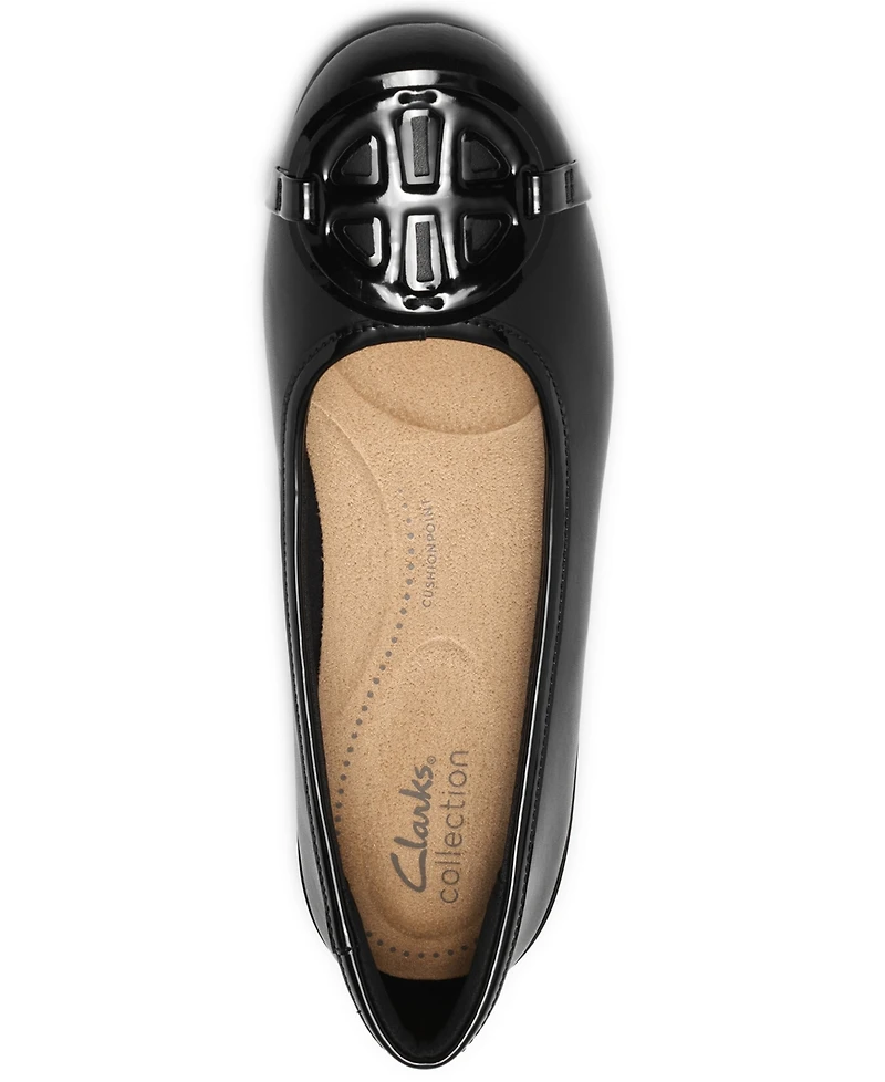 Clarks Women's Cathrynn Luna Slip-On Flats
