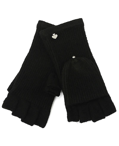 kate spade new york Women's Knit Pop Top Mittens