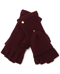 kate spade new york Women's Knit Pop Top Mittens