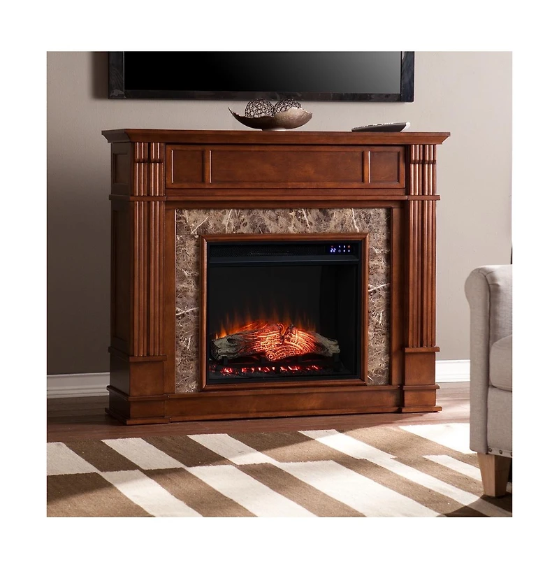 Augusta Home Highgate Electric Media Fireplace