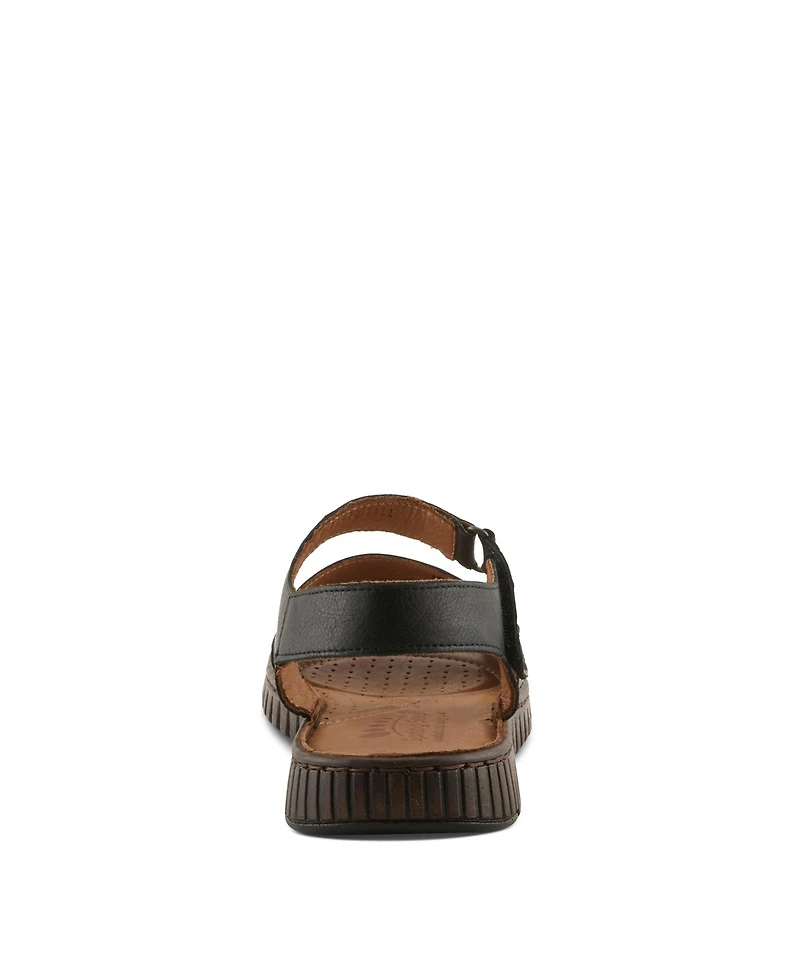 Spring Step Women's Nochella Slingback Sandal with Soft Leather Upper