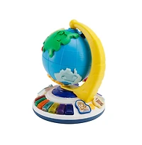 Bruce & Shark 5-in-1 Interactive Globe with Light & Sound, Piano, Puzzle, Bead Maze Toy