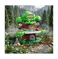 Bruce & Shark Dinosaur Valley Treehouse Realistic 37-Piece Playset, Ages 3+