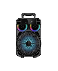 Toptech Leo-20 8-Inch Portable Bluetooth Party Speaker with Wireless Mic and Karaoke