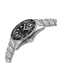 Gevril Men's Swiss Made Atlantic Avenue Swiss Automatic Silver Stainless Steel Bracelet Watch