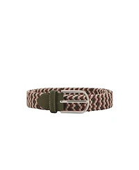 Mango Men's Braided Elastic Coloured Belt