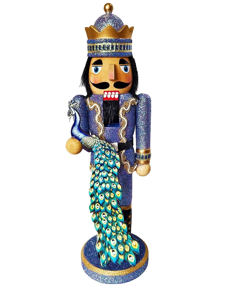 Santa's Workshop 14" Peacock King Nutcracker