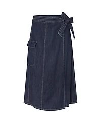 Masai Copenhagen women's MaSanchiana Mid-Rise Wrap Skirt