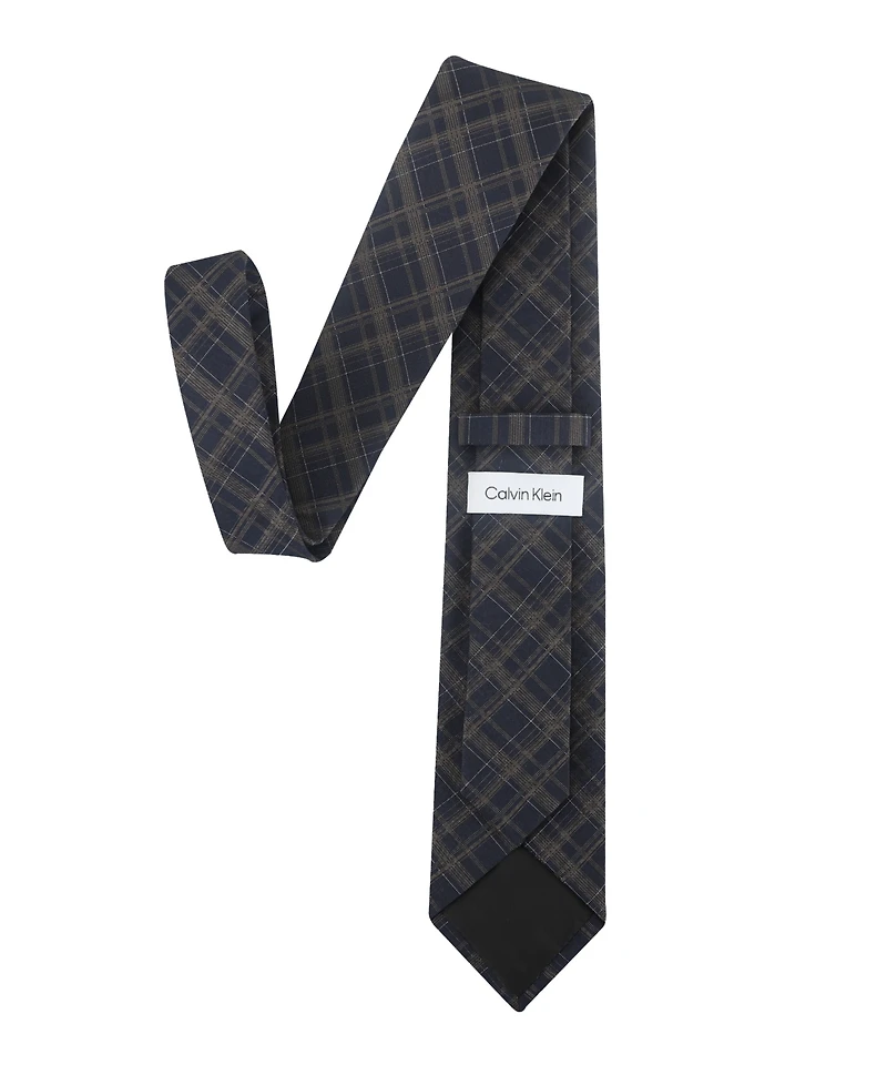 Calvin Klein Men's Willis Grid Classic Tie