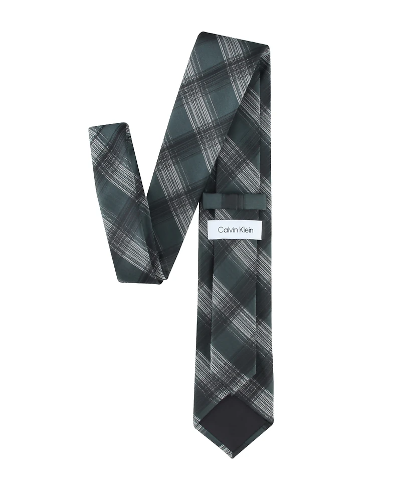 Calvin Klein Men's Justy Plaid Tie