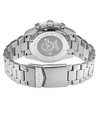 GV2 by Gevril Men's Swiss Made Freccia Swiss Quartz Silver Stainless Steel Bracelet Watch