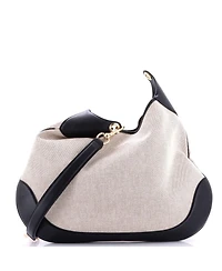 Pre-Owned Gucci Large B Shoulder Bag Canvas