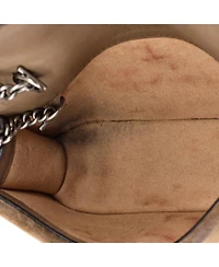 Pre-Owned Gucci Super Mini Dionysus Bag Gg Coated Canvas