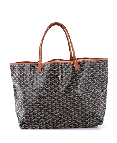 Pre-Owned Goyard Gm Saint Louis Tote Claire Voie Coated Canvas