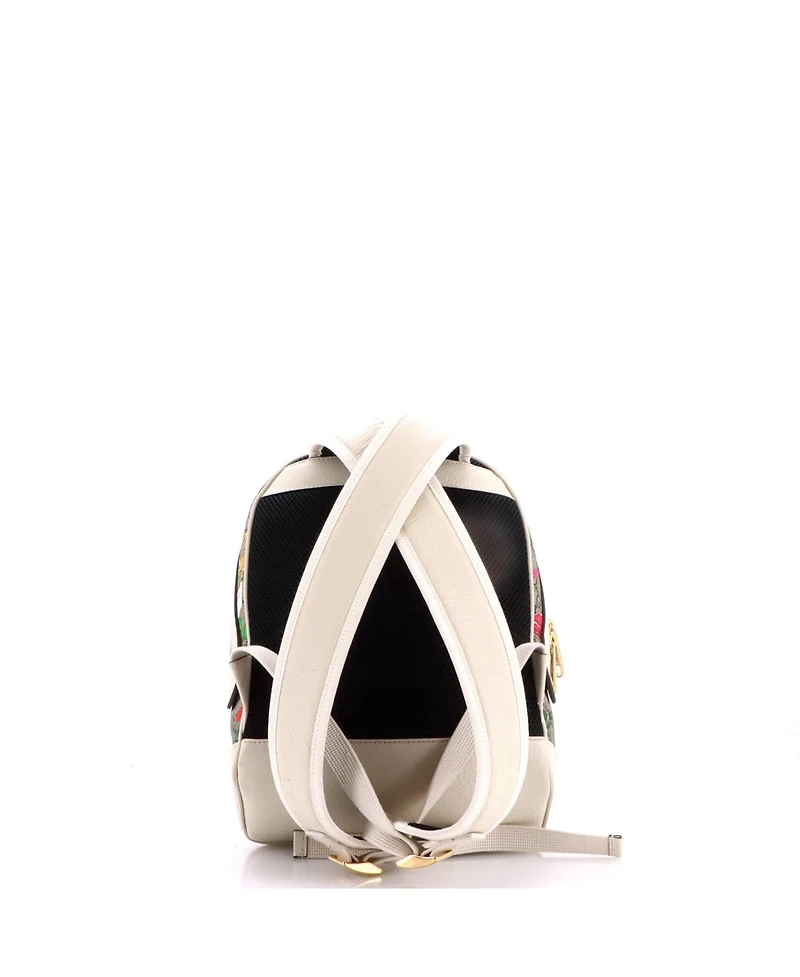 Pre-Owned Gucci Small Ophidia Backpack Flora Gg Coated Canvas and Leather