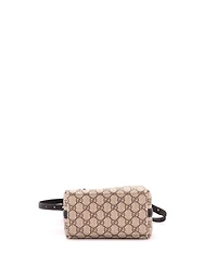 Pre-Owned Gucci Small Gg Emblem Bucket Bag Gg Coated Canvas