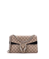 Pre-Owned Gucci Small Dionysus Bag Gg Coated Canvas