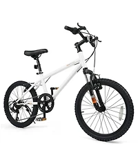 Sugift 20" & 24" Front-Suspension 6-Speed Mountain Bike, Ages 8+