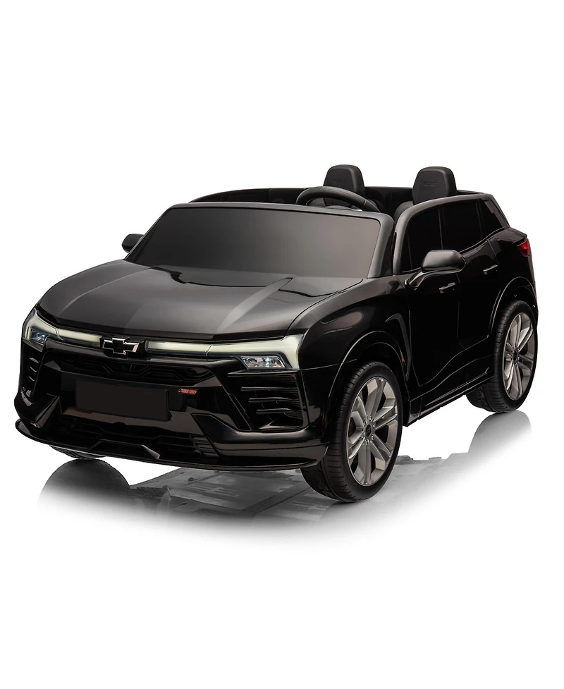 homfan Licensed Chevrolet 24V Battery-Powered Ride-On Suv with Remote Control, 2-Seater, Ages 3+