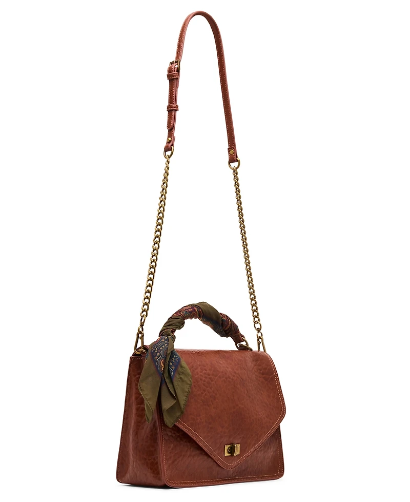 Steve Madden Theia Flap Small Satchel Handbag