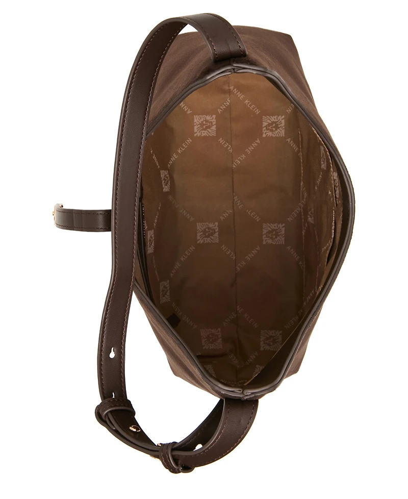 Anne Klein Medium Adjustable Hobo Handbag