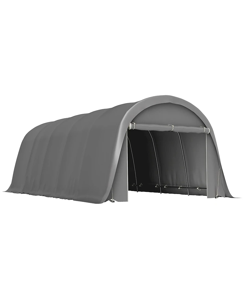 Outsunny Heavy Duty Carport, UPF50+ Portable Garage