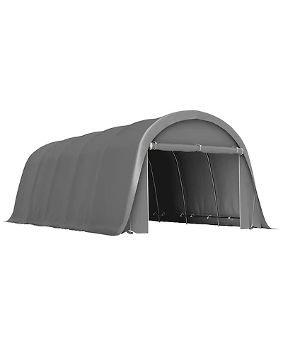 Outsunny Heavy Duty Carport, UPF50+ Portable Garage