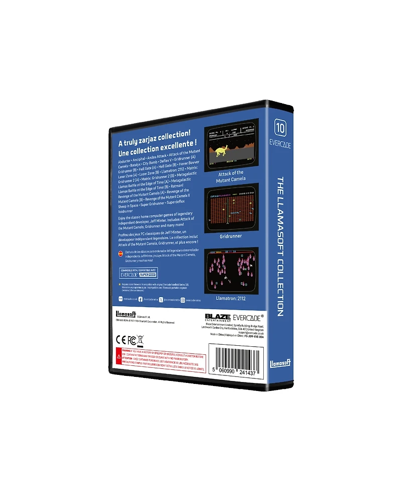 Blaze Entertainment Evercade Llamasoft Collection Arcade Shooter, Collectible Physical Edition