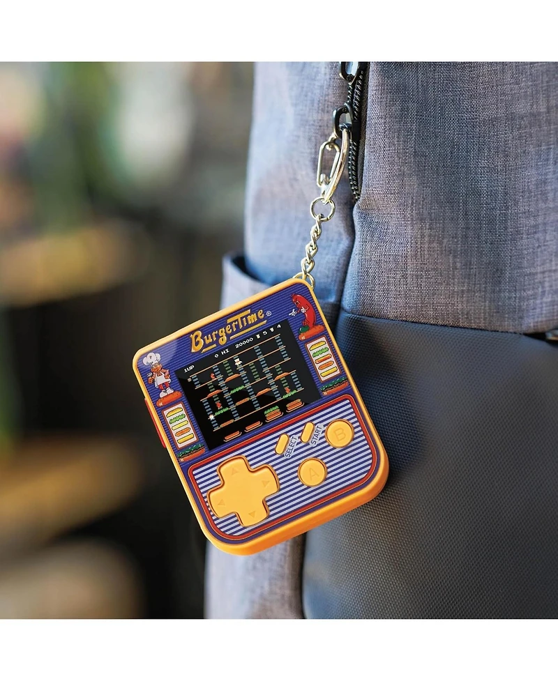 Blaze Entertainment HyperMegaTech Data East Burgertime Keychain