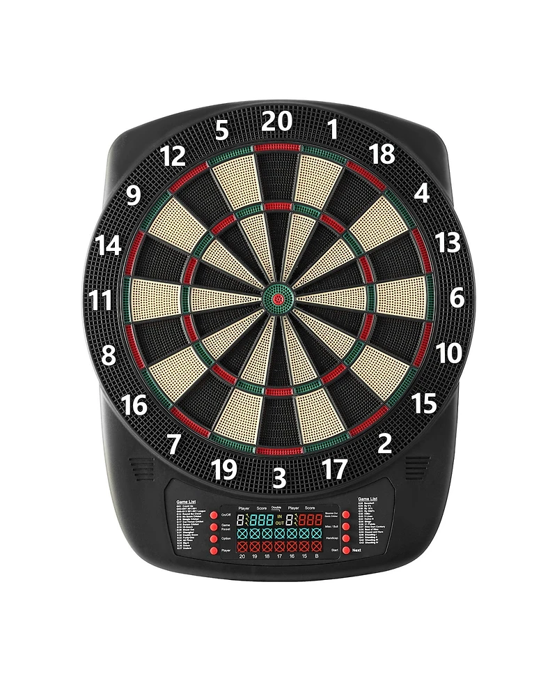 Hongge Electronic Dart Board with 43 Games, Ages 3+